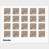 Zwitserland 22 vierkante sticker (Vel)