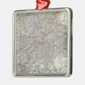Zwitserland 2 metalen ornament (Links)