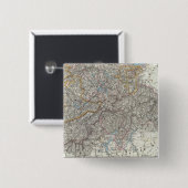 Zwitserland 2 vierkante button 5,1 cm (Voorkant /achterkant)