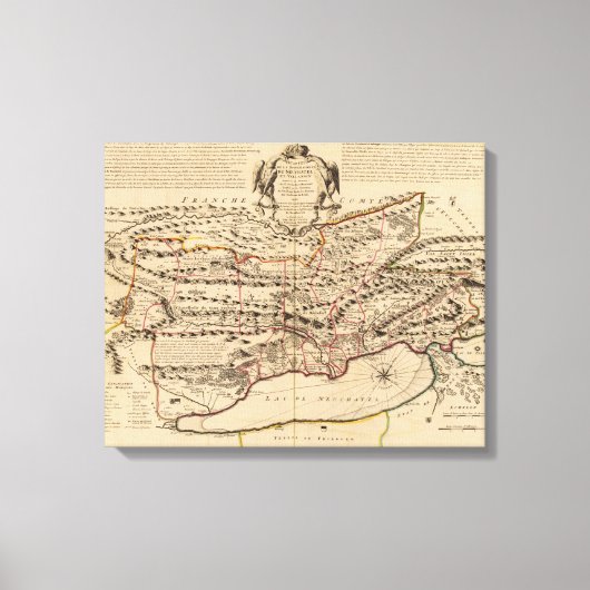 Zwitserland 3 canvas afdruk (Voorkant)