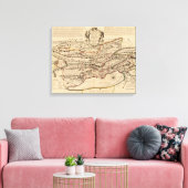 Zwitserland 3 canvas afdruk (Insitu (Woonkamer))