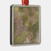 Zwitserland 3 metalen ornament (Rechts)