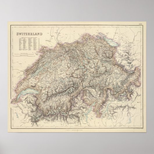 Zwitserland 3 poster (Voorkant)