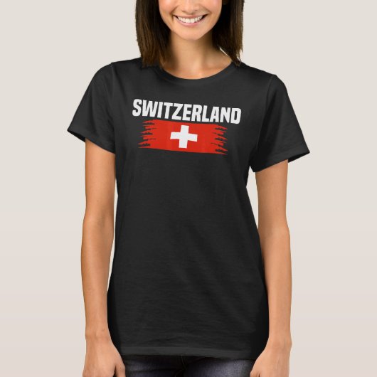 Zwitserland 3 t-shirt (Voorkant)