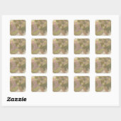 Zwitserland 3 vierkante sticker (Vel)