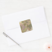 Zwitserland 3 vierkante sticker (Envelop)