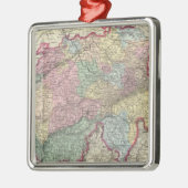 Zwitserland 4 metalen ornament (Links)