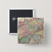 Zwitserland 4 vierkante button 5,1 cm (Voorkant /achterkant)