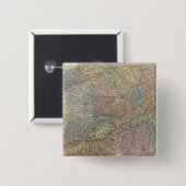 Zwitserland 4 vierkante button 5,1 cm (Voorkant /achterkant)