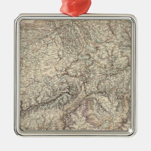 Zwitserland 5 metalen ornament (Voorkant)