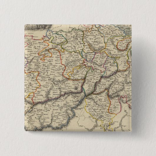 Zwitserland 5 vierkante button 5,1 cm (Voorkant)