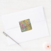 Zwitserland 6 vierkante sticker (Envelop)