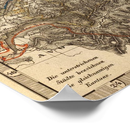 Zwitserland 7 poster (Hoek)