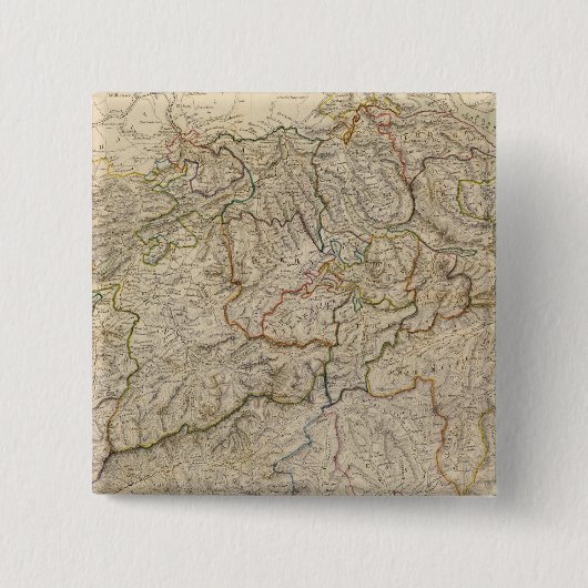 Zwitserland 7 vierkante button 5,1 cm (Voorkant)