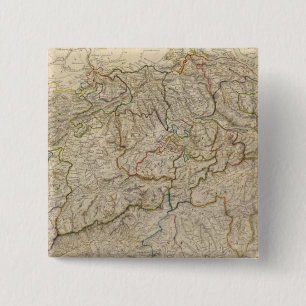 Zwitserland 7 vierkante button 5,1 cm