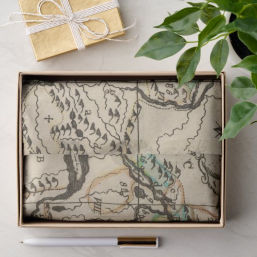 Zwitserland 8 tissuepapier (Geschenk)