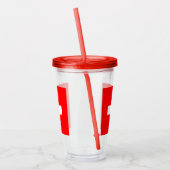 Zwitserland Acryl Drinkbeker (Links)