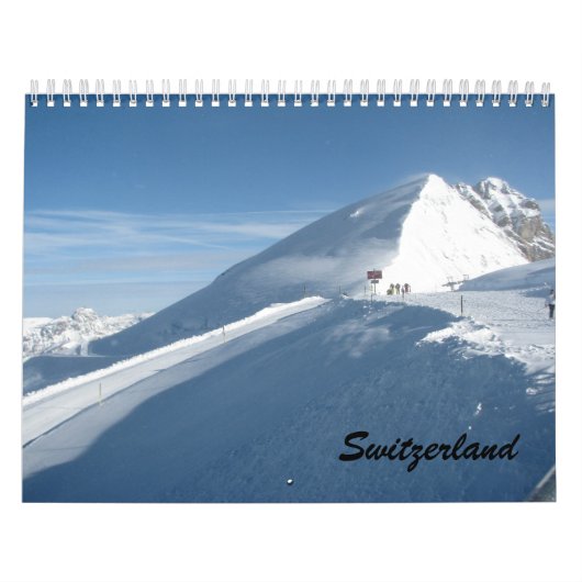 Zwitserland-agenda Kalender (Hoes)
