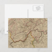 Zwitserland, Alpen Briefkaart (Voorkant / Achterkant)