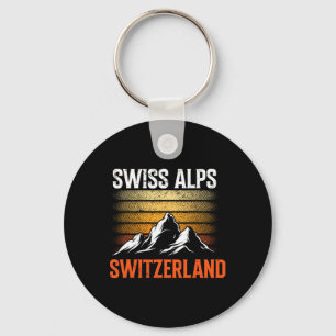 Zwitserland Alpen Skigebergte Zwitsers SO Sleutelhanger