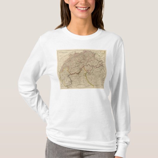 Zwitserland, Alpen T-shirt (Voorkant)