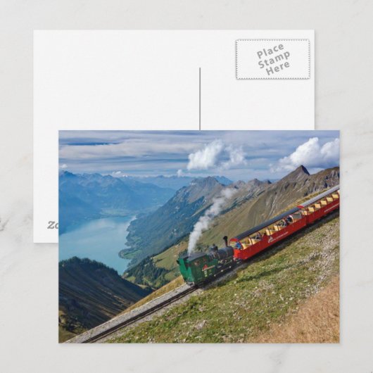 Zwitserland Alps Briefkaart (Voorkant / Achterkant)