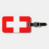 Zwitserland Bagagelabel (Voorkant horizontaal)