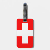Zwitserland Bagagelabel (Achterkant verticaal)