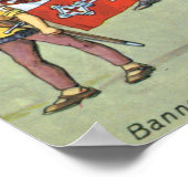 Zwitserland, Banners van de 22 Zwitserse kantons Poster (Hoek)