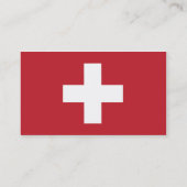 Zwitserland - Bedrijven Visitekaartje (Achterkant)