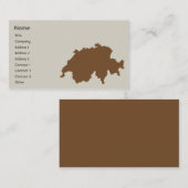 Zwitserland - Bedrijven Visitekaartje (Voorkant / Achterkant)