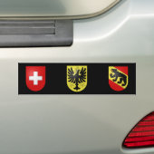 Zwitserland - Bern - Oberhasli Bumpersticker (Op auto)