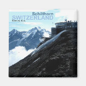 Zwitserland Berner Alpen Foto Reismagneten Magneet (Voorkant)