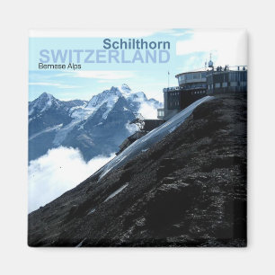 Zwitserland Bernese Alps Photo Travel Magnets Magneet