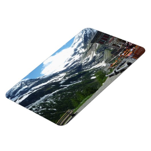 Zwitserland Bernina Pass Magnet Magneet (Linkerzijde)