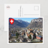Zwitserland - Biasca - Briefkaart (Voorkant / Achterkant)