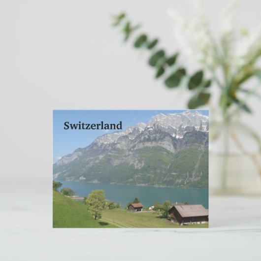 Zwitserland - Briefkaart (Staand voorkant)
