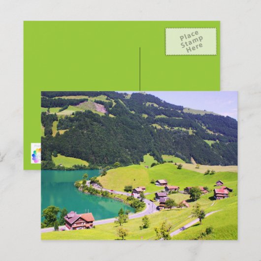 Zwitserland Briefkaart (Voorkant / Achterkant)