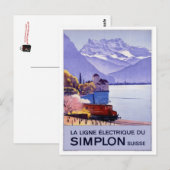  Zwitserland - Briefkaart (Voorkant / Achterkant)