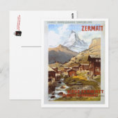 Zwitserland - Briefkaart (Voorkant / Achterkant)