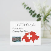 Zwitserland Briefkaart (Staand voorkant)