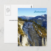 Zwitserland Briefkaart (Voorkant / Achterkant)