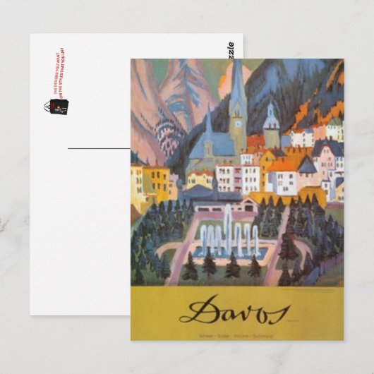  Zwitserland - Briefkaart (Voorkant / Achterkant)