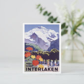  Zwitserland - Briefkaart (Staand voorkant)