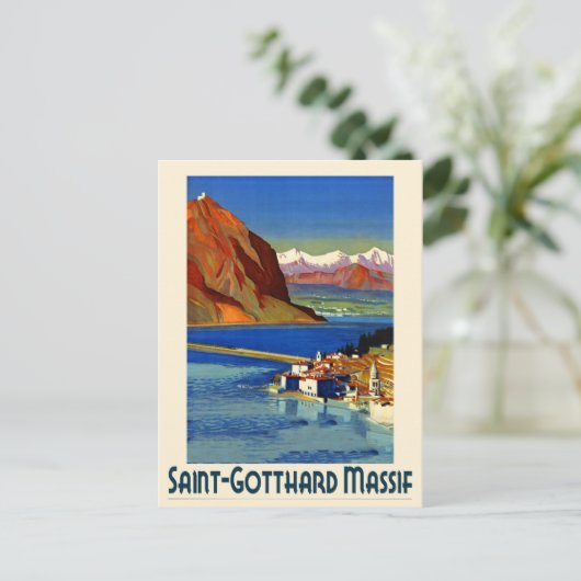 Zwitserland Briefkaart reisposter (Staand voorkant)