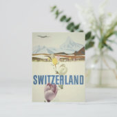 Zwitserland Briefkaart reisposter (Staand voorkant)