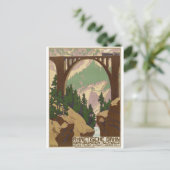 Zwitserland Briefkaart voor treinreizen (Staand voorkant)