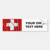 ZWITSERLAND BUMPERSTICKER (Voorkant)