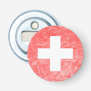 Zwitserland Button Flesopener