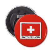 Zwitserland Button Flesopener (Voorkant)